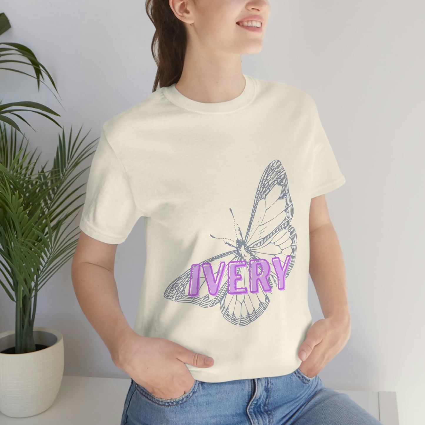 Ivery Flutterby Unisex Jersey Short Sleeve Tee