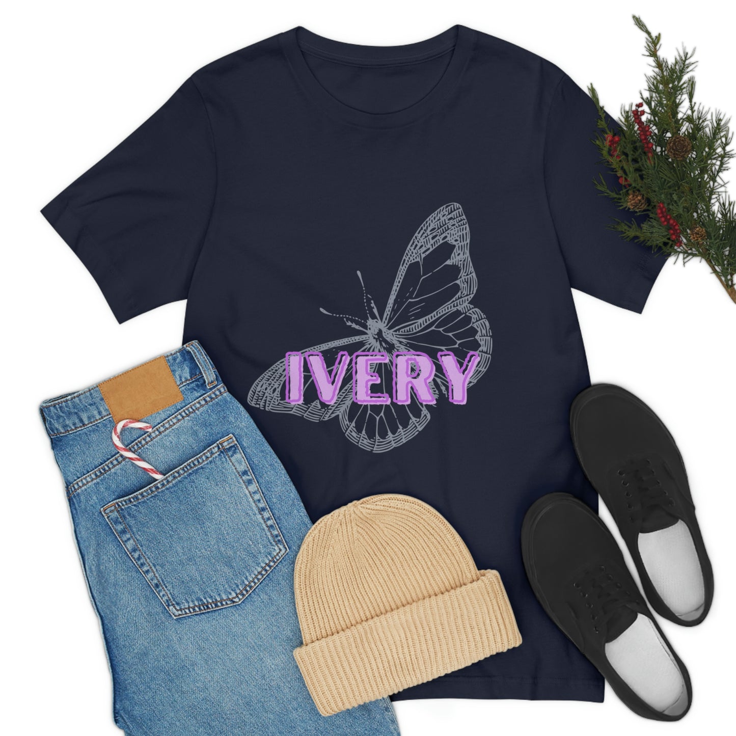 Ivery Flutterby Unisex Jersey Short Sleeve Tee