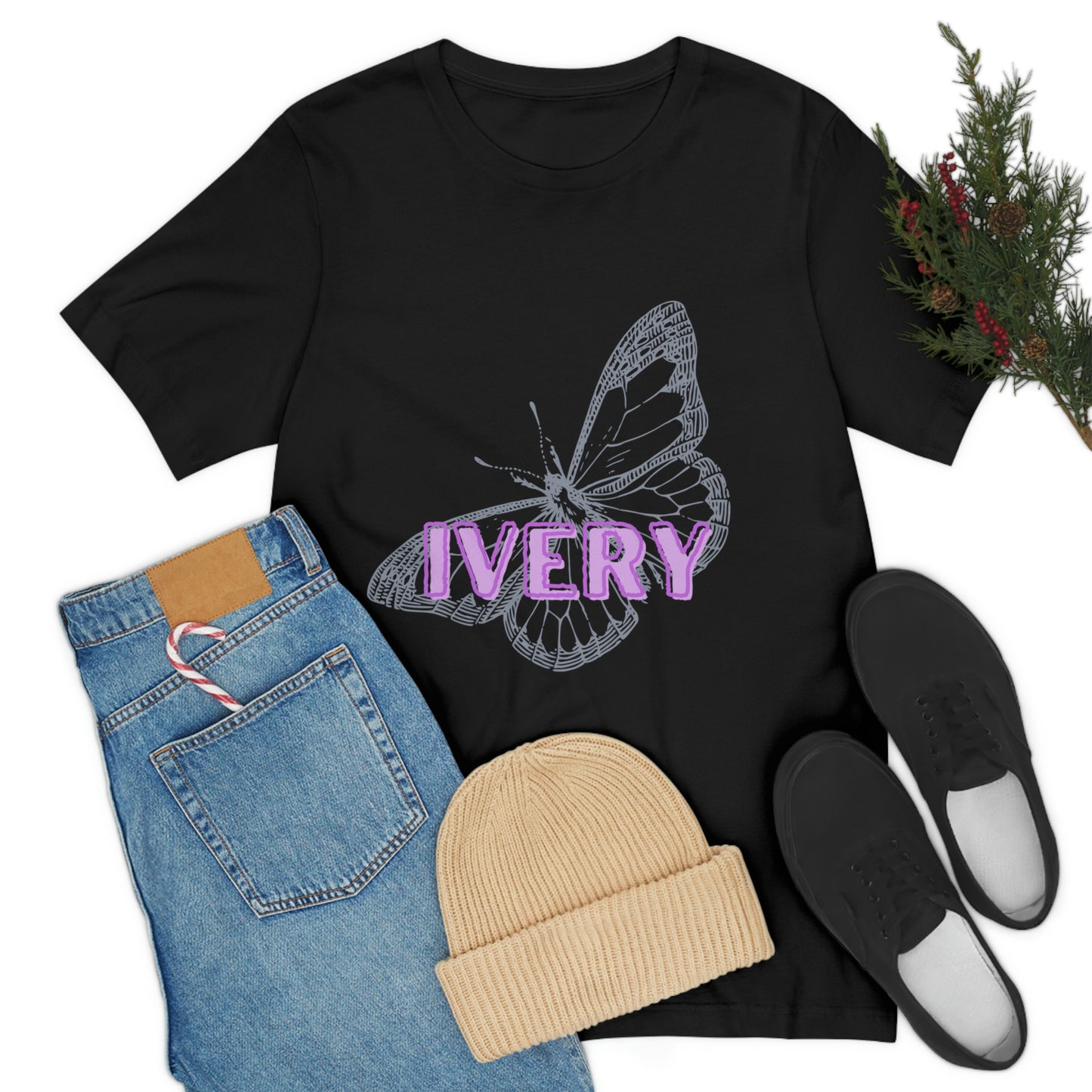 Ivery Flutterby Unisex Jersey Short Sleeve Tee