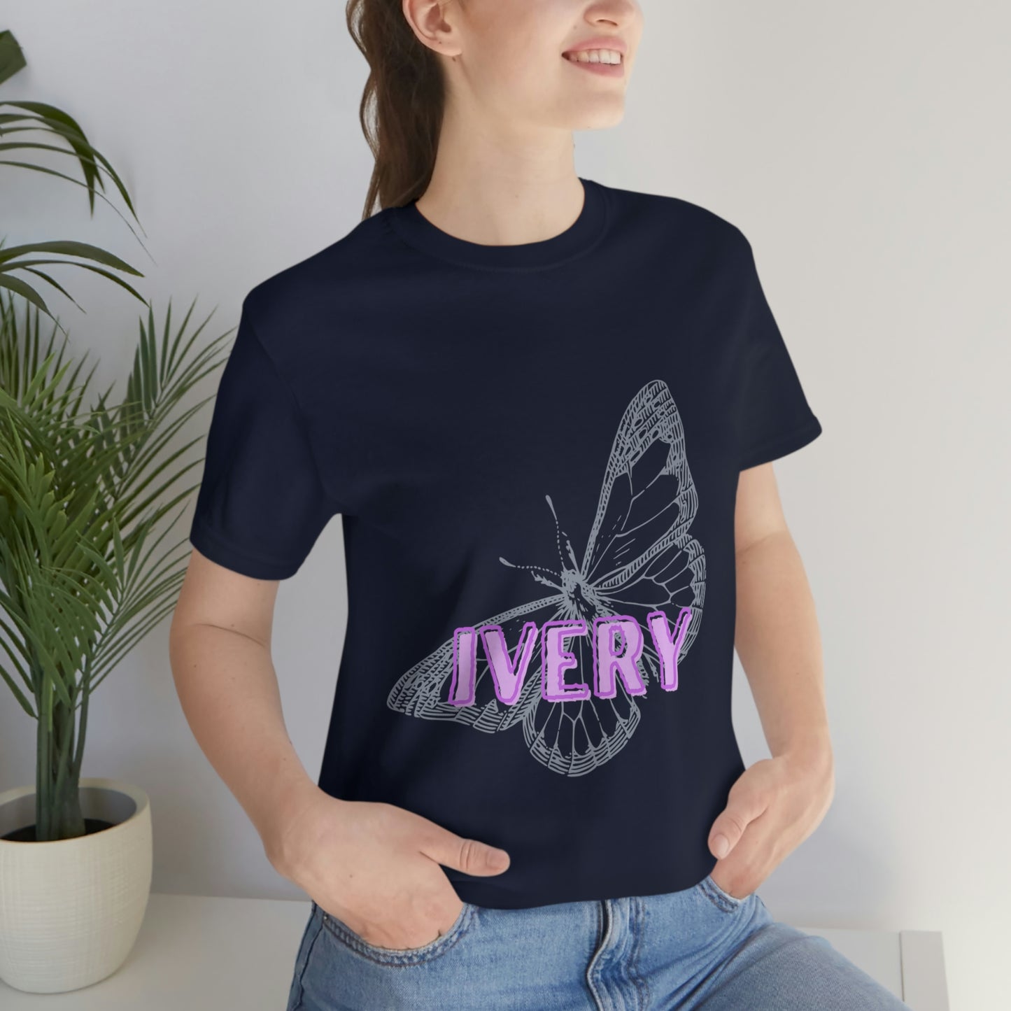 Ivery Flutterby Unisex Jersey Short Sleeve Tee