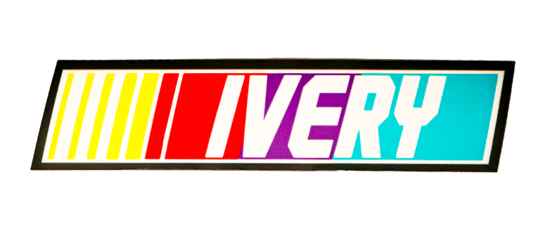 Ivery NASCAR Sticker